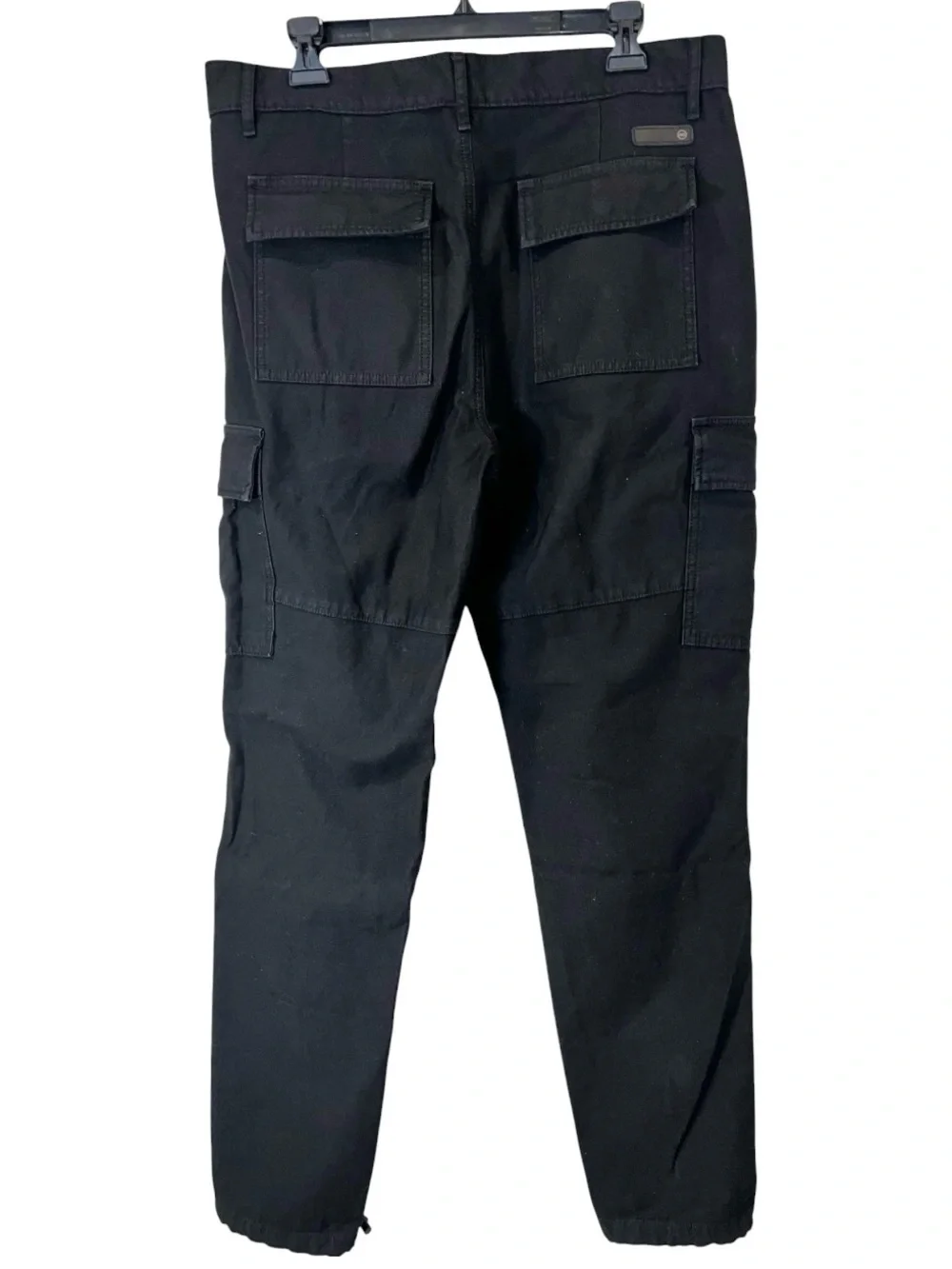 AG Relaxed Tapered Cargo Pants NWT Black 32x31 Sulfur Pure Black
